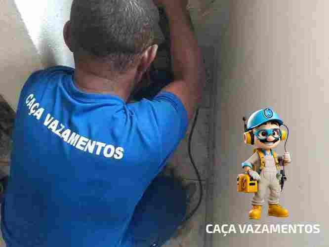 Caça vazamento válvula hydra, caixa d’água e cavalete de água em São Paulo